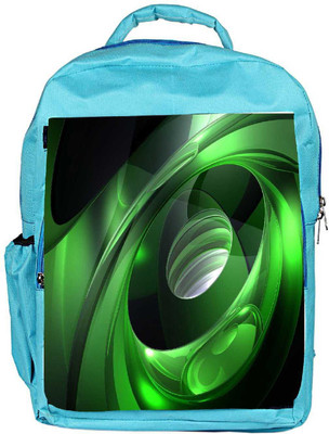 

Snoogg Eco Friendly Canvas Green Tribals Designer Backpack Rucksack School Travel Unisex Casual Canvas Bag Bookbag Satchel 5 L Backpack(Blue)