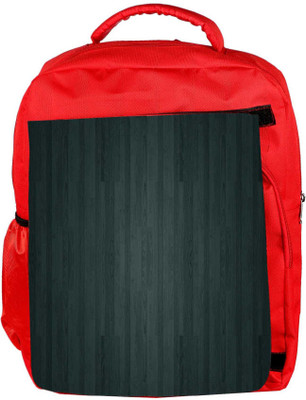 

Snoogg Eco Friendly Canvas Minimalistic Wood Designer Backpack Rucksack School Travel Unisex Casual Canvas Bag Bookbag Satchel 5 L Backpack(Red)