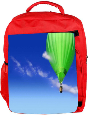 

Snoogg Eco Friendly Canvas Green Parachute Balloons Designer Backpack Rucksack School Travel Unisex Casual Canvas Bag Bookbag Satchel 5 L Backpack(Red)
