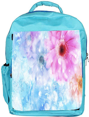 

Snoogg Eco Friendly Canvas Colorful Sunflower Designer Backpack Rucksack School Travel Unisex Casual Canvas Bag Bookbag Satchel 5 L Backpack(Blue)