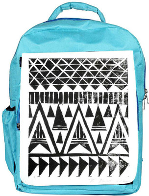 

Snoogg Eco Friendly Canvas Sketch Aztec Backpack Rucksack School Travel Unisex Casual Canvas Bag Bookbag Satchel 5 L Backpack(Blue)