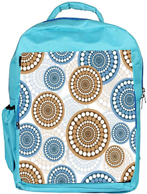 

Snoogg Eco Friendly Canvas Colorful Love Designer Backpack Rucksack School Travel Unisex Casual Canvas Bag Bookbag Satchel 5 L Backpack(Blue)