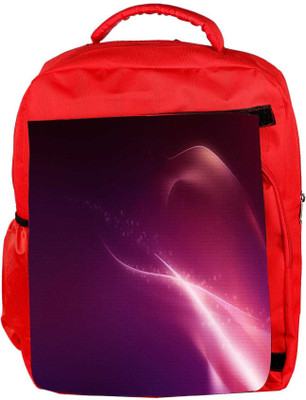 

Snoogg Eco Friendly Canvas Pink Pattern Design Designer Backpack Rucksack School Travel Unisex Casual Canvas Bag Bookbag Satchel 5 L Backpack(Red)