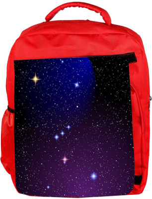 

Snoogg Eco Friendly Canvas Orion Nebula Backpack Rucksack School Travel Unisex Casual Canvas Bag Bookbag Satchel 5 L Backpack(Red)
