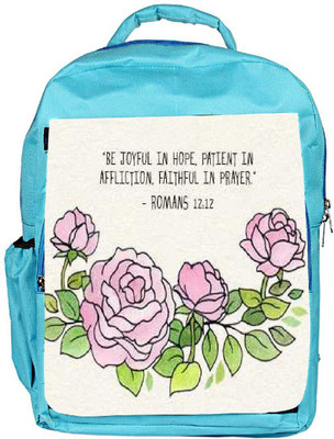 

Snoogg Eco Friendly Canvas The Roman Word Backpack Rucksack School Travel Unisex Casual Canvas Bag Bookbag Satchel 5 L Backpack(Blue)