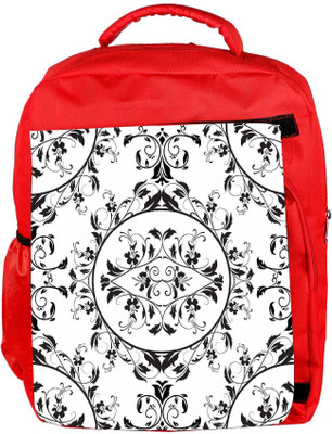 

Snoogg Eco Friendly Canvas Dining Matt Pattern Designer Backpack Rucksack School Travel Unisex Casual Canvas Bag Bookbag Satchel 5 L Backpack(Red)