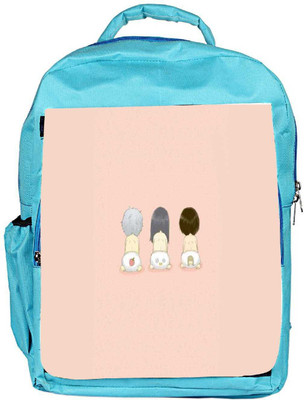 

Snoogg Eco Friendly Canvas Cute Kids Diapers Backpack Rucksack School Travel Unisex Casual Canvas Bag Bookbag Satchel 5 L Backpack(Blue)