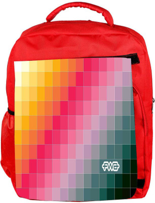 

Snoogg Eco Friendly Canvas Abstract Art Work Designer Backpack Rucksack School Travel Unisex Casual Canvas Bag Bookbag Satchel 5 L Backpack(Red)