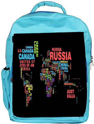 

Snoogg Eco Friendly Canvas Waterdrops Designer Backpack Rucksack School Travel Unisex Casual Canvas Bag Bookbag Satchel 5 L Backpack(Blue)