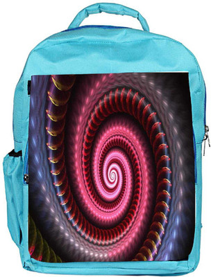 

Snoogg Eco Friendly Canvas Colourful Black Hole 2535 Backpack Rucksack School Travel Unisex Casual Canvas Bag Bookbag Satchel 5 L Backpack(Blue)