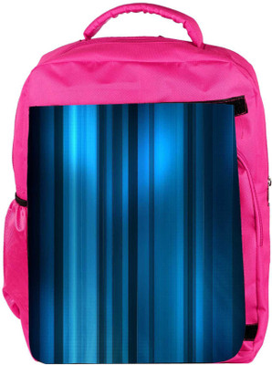 

Snoogg Eco Friendly Canvas Blue Dark Pattern Designer Backpack Rucksack School Travel Unisex Casual Canvas Bag Bookbag Satchel 5 L Backpack(Pink)