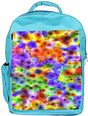 

Snoogg Eco Friendly Canvas Multicolored Jellyfish 2885 Backpack Rucksack School Travel Unisex Casual Canvas Bag Bookbag Satchel 5 L Backpack(Blue)