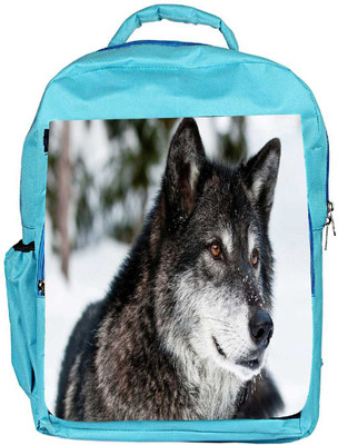 

Snoogg Eco Friendly Canvas Dogs In Snow Region Designer Backpack Rucksack School Travel Unisex Casual Canvas Bag Bookbag Satchel 5 L Backpack(Blue)