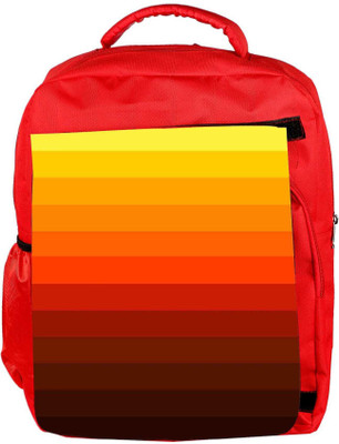 

Snoogg Eco Friendly Canvas Sunshine Hori 2432 Backpack Rucksack School Travel Unisex Casual Canvas Bag Bookbag Satchel 5 L Backpack(Red)