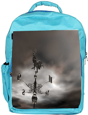 

Snoogg Eco Friendly Canvas Anemometer Backpack Rucksack School Travel Unisex Casual Canvas Bag Bookbag Satchel 5 L Backpack(Blue)