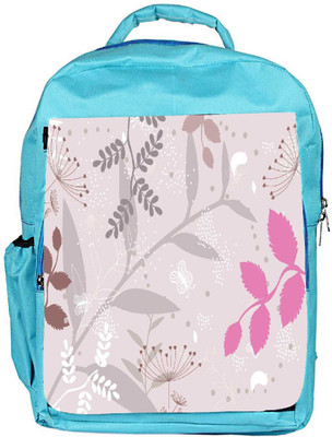 

Snoogg Eco Friendly Canvas Light Color Pattern Designer Backpack Rucksack School Travel Unisex Casual Canvas Bag Bookbag Satchel 5 L Backpack(Blue)