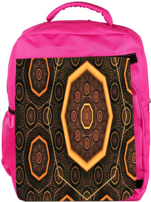 

Snoogg Eco Friendly Canvas Stairs To Heaven Designer Backpack Rucksack School Travel Unisex Casual Canvas Bag Bookbag Satchel 5 L Backpack(Pink)