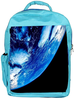 

Snoogg Eco Friendly Canvas Side View Of Earth Designer Backpack Rucksack School Travel Unisex Casual Canvas Bag Bookbag Satchel 5 L Backpack(Blue)