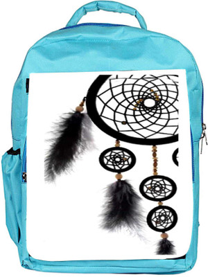 

Snoogg Eco Friendly Canvas Dream Catcher Backpack Rucksack School Travel Unisex Casual Canvas Bag Bookbag Satchel 5 L Backpack(Blue)