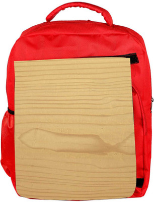 

Snoogg Eco Friendly Canvas Textura De Madera Designer Backpack Rucksack School Travel Unisex Casual Canvas Bag Bookbag Satchel 5 L Backpack(Red)