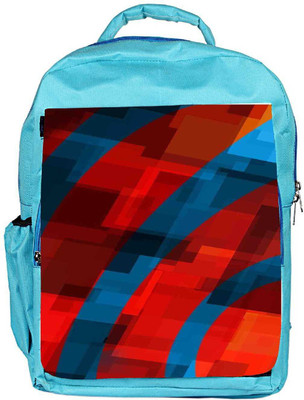 

Snoogg Eco Friendly Canvas Distorted Vibe 2405 Backpack Rucksack School Travel Unisex Casual Canvas Bag Bookbag Satchel 5 L Backpack(Blue)