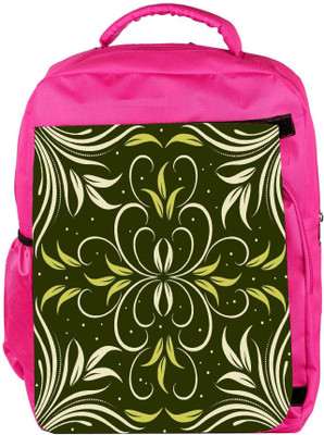 

Snoogg Eco Friendly Canvas Seamless Floral Pattern Abstract Background Backpack Rucksack School Travel Unisex Casual Canvas Bag Bookbag Satchel 5 L Backpack(Pink)