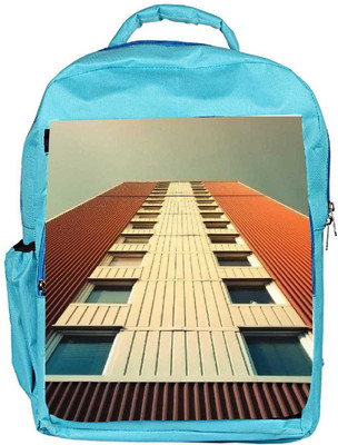 

Snoogg Eco Friendly Canvas Top Floor Backpack Rucksack School Travel Unisex Casual Canvas Bag Bookbag Satchel 5 L Backpack(Blue)