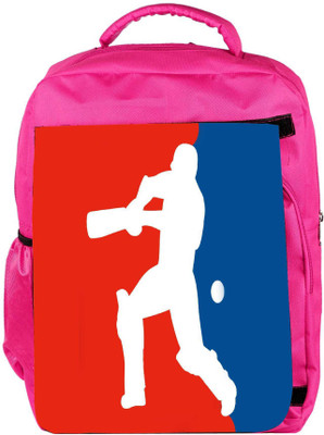 

Snoogg Eco Friendly Canvas Cricket Is Life Backpack Rucksack School Travel Unisex Casual Canvas Bag Bookbag Satchel 5 L Backpack(Pink)