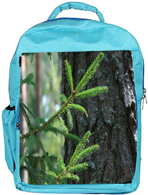 

Snoogg Eco Friendly Canvas Abstract Christmas Tree Designer Backpack Rucksack School Travel Unisex Casual Canvas Bag Bookbag Satchel 5 L Backpack(Blue)