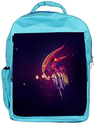 

Snoogg Eco Friendly Canvas Et Fly Backpack Rucksack School Travel Unisex Casual Canvas Bag Bookbag Satchel 5 L Backpack(Blue)
