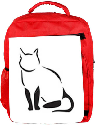 

Snoogg Eco Friendly Canvas Cal 0814 Backpack Rucksack School Travel Unisex Casual Canvas Bag Bookbag Satchel 5 L Backpack(Red)