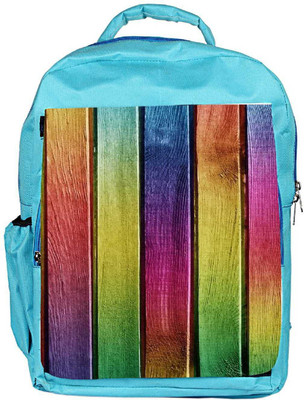 

Snoogg Eco Friendly Canvas Colourful Woods Backpack Rucksack School Travel Unisex Casual Canvas Bag Bookbag Satchel 5 L Backpack(Blue)