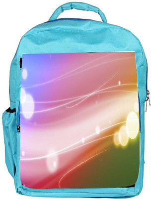 

Snoogg Eco Friendly Canvas Colorful Pattern Designer Backpack Rucksack School Travel Unisex Casual Canvas Bag Bookbag Satchel 5 L Backpack(Blue)
