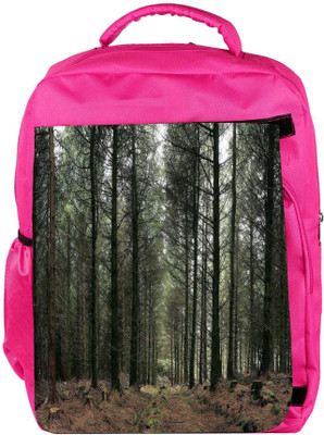 

Snoogg Eco Friendly Canvas Dense Walking Way Designer Backpack Rucksack School Travel Unisex Casual Canvas Bag Bookbag Satchel 5 L Backpack(Pink)