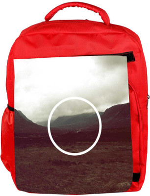 

Snoogg Eco Friendly Canvas Circle Of Destiny Backpack Rucksack School Travel Unisex Casual Canvas Bag Bookbag Satchel 5 L Backpack(Red)