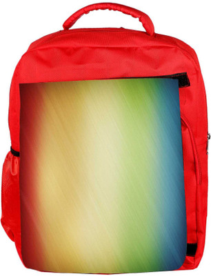 

Snoogg Eco Friendly Canvas Woollen Multicolor Design Designer Backpack Rucksack School Travel Unisex Casual Canvas Bag Bookbag Satchel 5 L Backpack(Red)