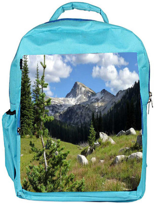 

Snoogg Eco Friendly Canvas White Stones Designer Backpack Rucksack School Travel Unisex Casual Canvas Bag Bookbag Satchel 5 L Backpack(Blue)