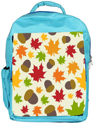 

Snoogg Eco Friendly Canvas Cherries Designer Backpack Rucksack School Travel Unisex Casual Canvas Bag Bookbag Satchel 5 L Backpack(Blue)