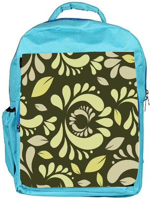 

Snoogg Eco Friendly Canvas Seamless Floral Pattern Abstract Background Backpack Rucksack School Travel Unisex Casual Canvas Bag Bookbag Satchel 5 L Backpack(Blue)