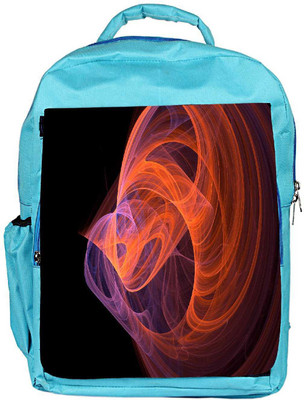 

Snoogg Eco Friendly Canvas Orange-Crush_1920 Designer Backpack Rucksack School Travel Unisex Casual Canvas Bag Bookbag Satchel 5 L Backpack(Blue)