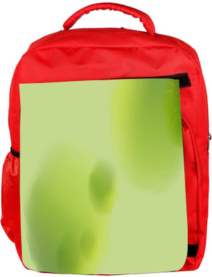 

Snoogg Eco Friendly Canvas Lite Green Pattern Designer Backpack Rucksack School Travel Unisex Casual Canvas Bag Bookbag Satchel 5 L Backpack(Red)