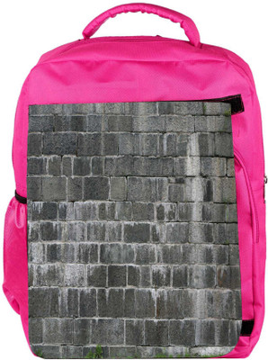 

Snoogg Eco Friendly Canvas Durable Desktop Designer Backpack Rucksack School Travel Unisex Casual Canvas Bag Bookbag Satchel 5 L Backpack(Pink)
