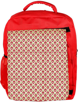 

Snoogg Eco Friendly Canvas Back To School Designer Backpack Rucksack School Travel Unisex Casual Canvas Bag Bookbag Satchel 5 L Backpack(Red)