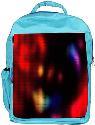 

Snoogg Eco Friendly Canvas Blurred Design Designer Backpack Rucksack School Travel Unisex Casual Canvas Bag Bookbag Satchel 5 L Backpack(Blue)