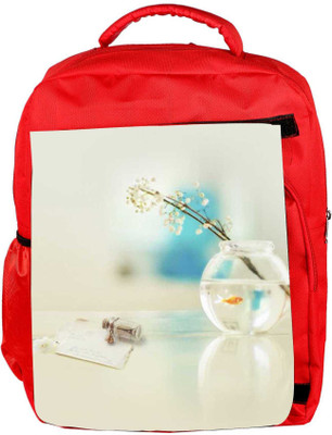 

Snoogg Eco Friendly Canvas Love Potion Backpack Rucksack School Travel Unisex Casual Canvas Bag Bookbag Satchel 5 L Backpack(Red)