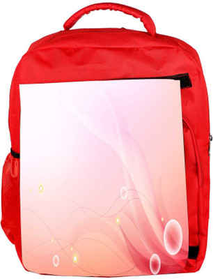 

Snoogg Eco Friendly Canvas Abstract Pink Pattern Designer Backpack Rucksack School Travel Unisex Casual Canvas Bag Bookbag Satchel 5 L Backpack(Red)
