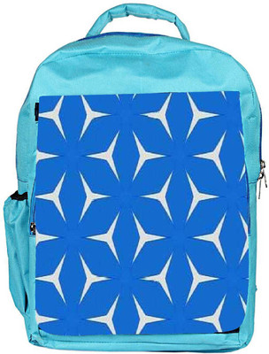 

Snoogg Eco Friendly Canvas White In Blue Pattern Designer Backpack Rucksack School Travel Unisex Casual Canvas Bag Bookbag Satchel 5 L Backpack(Blue)