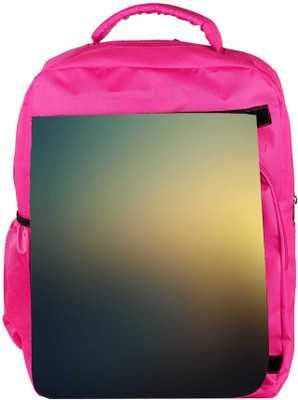 

Snoogg Eco Friendly Canvas Sunset Color Design Designer Backpack Rucksack School Travel Unisex Casual Canvas Bag Bookbag Satchel 5 L Backpack(Pink)