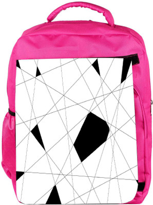 

Snoogg Eco Friendly Canvas Creativity Takes Courage Designer Backpack Rucksack School Travel Unisex Casual Canvas Bag Bookbag Satchel 5 L Backpack(Pink)