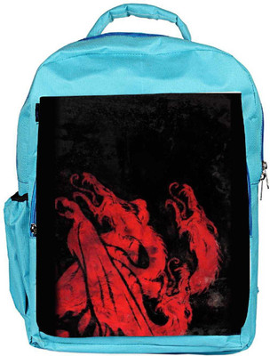 

Snoogg Eco Friendly Canvas Game 2442 Backpack Rucksack School Travel Unisex Casual Canvas Bag Bookbag Satchel 5 L Backpack(Blue)